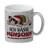 Ich hasse Menschen – ganz besonders an Weihnachten Kaffeebecher