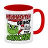 Weihnachten bringt mich zum grinchen Kaffeebecher