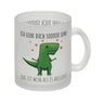 Ich liebe dich sooo sehr! T-Rex Dinosaurier Kaffeebecher