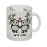 Ich Deins du meins Wir eins Pandabären Kaffeebecher