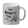 Der Klügere kippt Kaffee nach Kaffeebecher