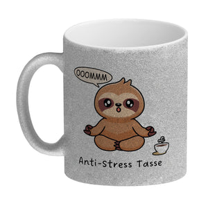 Anti Stress Faultier Kaffeebecher