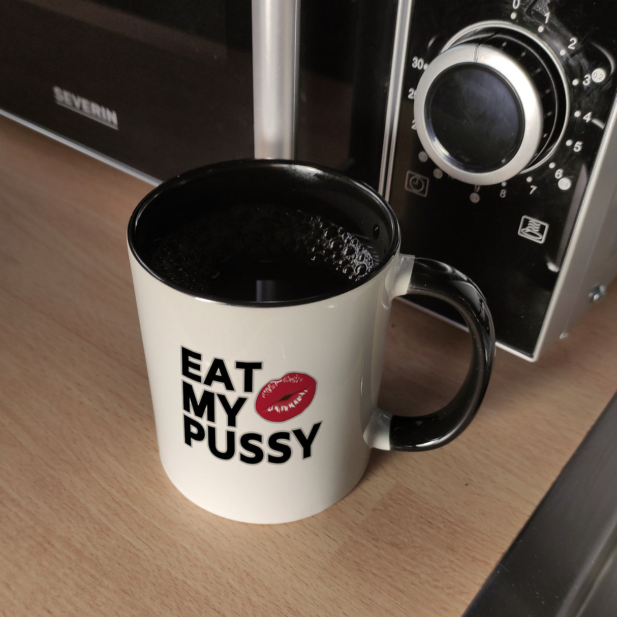 Eat My Pussy Kussmund Kaffeebecher