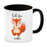 Fuchs Kaffeebecher mit Spruch Oh for Fox sake