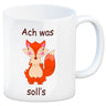 Fuchs Kaffeebecher mit Spruch Oh for Fox sake