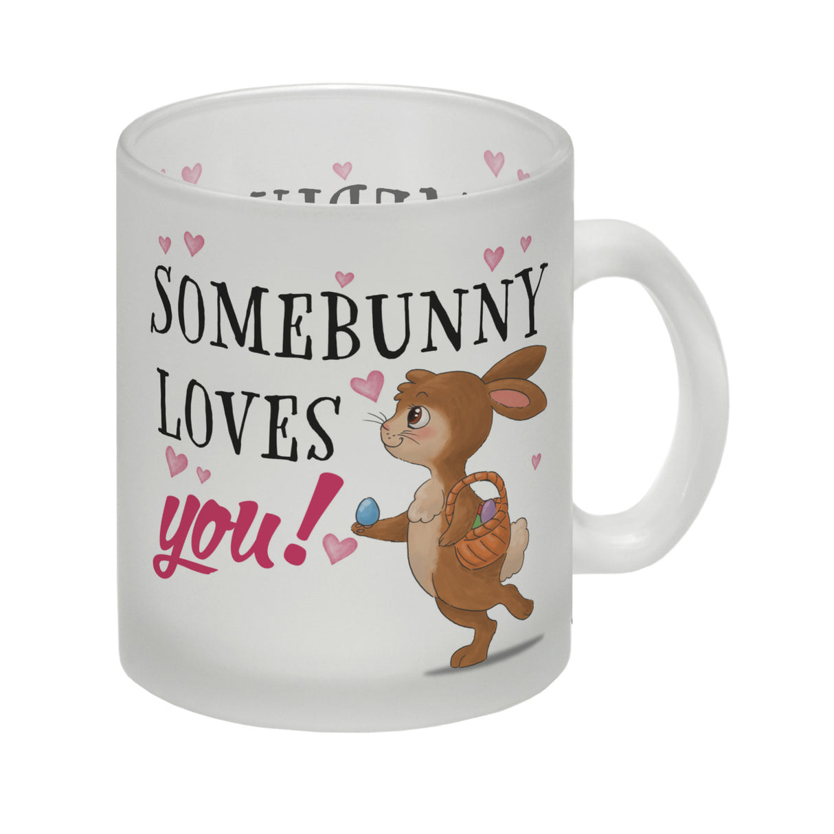 Somebunny loves you Kaffeebecher mit süßem Osterhasen