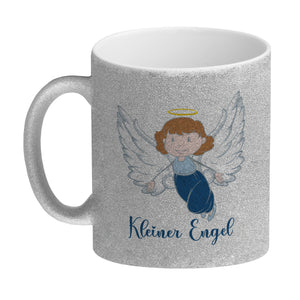 Kleiner Engel Kaffeebecher mit niedlichem Schutzengel