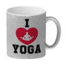 I love Yoga Kaffeebecher für Yogalehrer