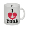 I love Yoga Kaffeebecher für Yogalehrer