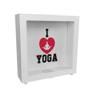 I love Yoga Spardose für Yogalehrer