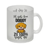 Doggy Style Kaffeebecher Ich stehe beim Doggy zu 100 % hinter dir