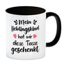 Lieblingskind Kaffeebecher zum Mutter und Vatertag