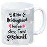 Lieblingskind Kaffeebecher zum Mutter und Vatertag