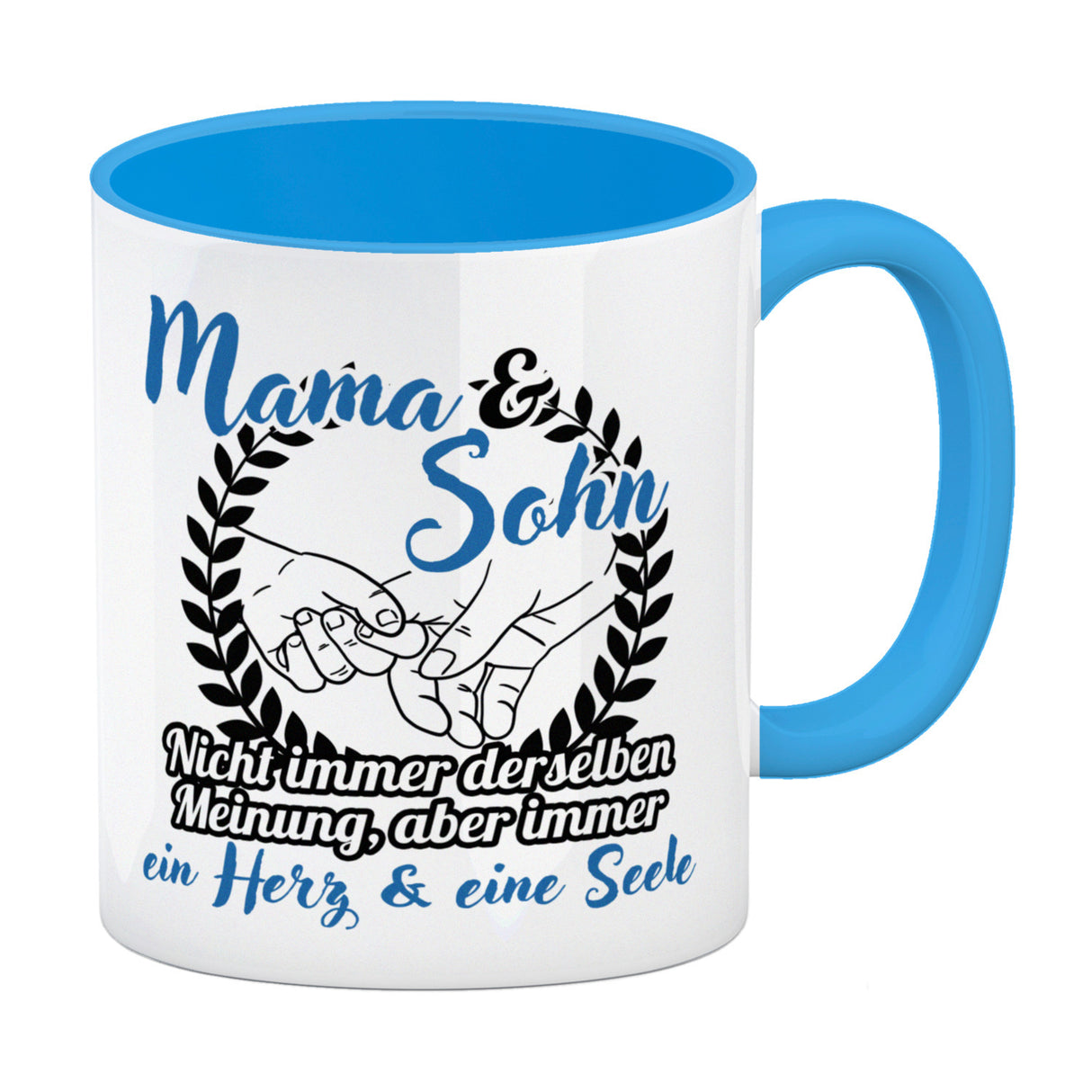 Mama und Sohn - ein Herz & eine Seele Kaffeebecher