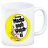 Weder Macho noch Weichei Kaffeebecher mit Osterhase