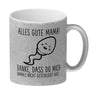 Spermium Muttertag Kaffeebecher mit Spruch Alles gute Mama