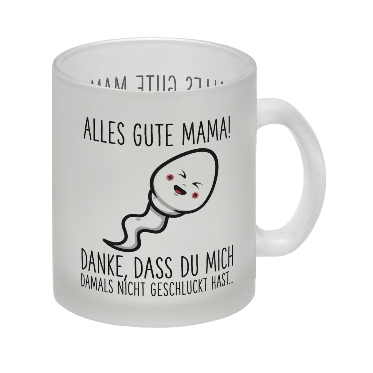 Spermium Muttertag Kaffeebecher mit Spruch Alles gute Mama