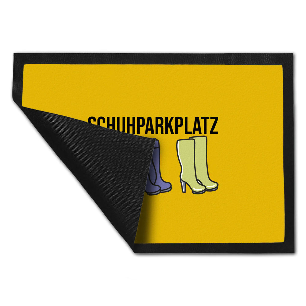 Fußmatte Schuhparkplatz beige 40x120 cm