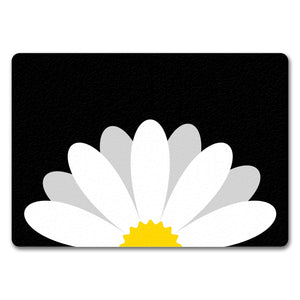 Gänseblümchen Fußmatte in 35x50 cm mit schönem Blumenmotiv
