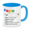 Papa ist mein Held Suchmaschine Kaffeebecher