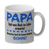 Papa, wenigstens hast du keinen hässlichen Sohn Kaffeebecher