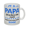 Papa, wenigstens hast du keinen hässlichen Sohn Kaffeebecher