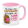 Ein Leben ohne Capybara ist möglich, aber sinnlos Kaffeebecher