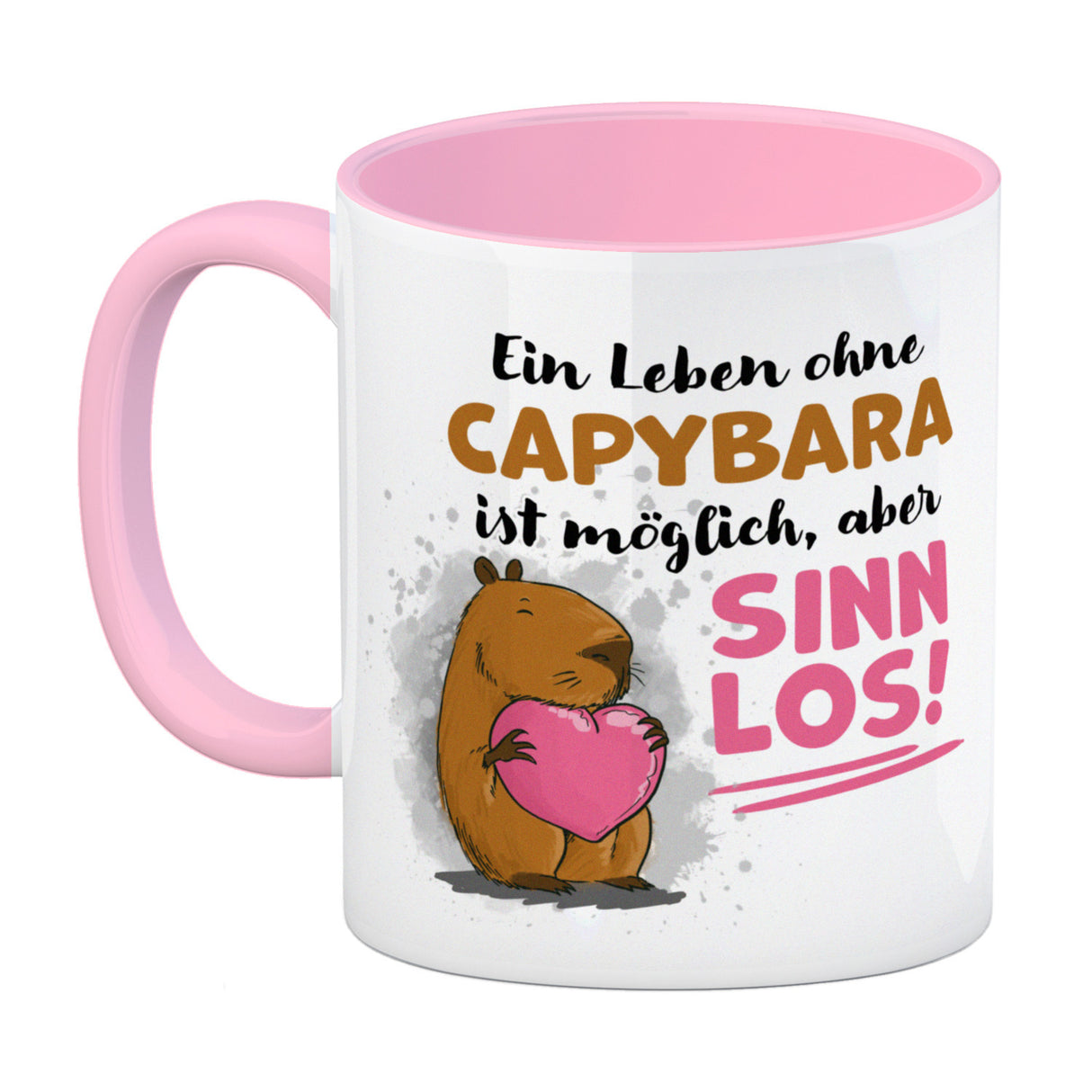 Ein Leben ohne Capybara ist möglich, aber sinnlos Kaffeebecher