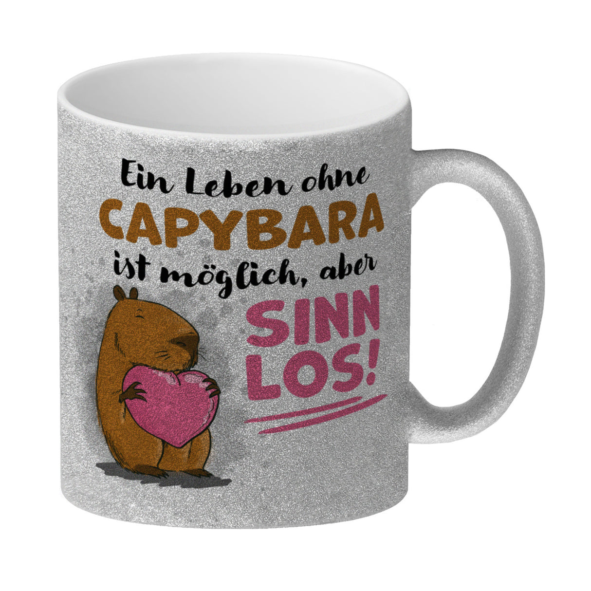 Ein Leben ohne Capybara ist möglich, aber sinnlos Kaffeebecher