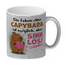 Ein Leben ohne Capybara ist möglich, aber sinnlos Kaffeebecher