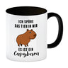 Ich spüre das Tier in mir – es ist ein Capybara Kaffeebecher