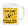 Danke Mama dass du die Pille abgesetzt hast! Kaffeebecher