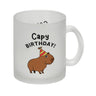 Capy Birthday Kaffeebecher mit niedlichem Capybara