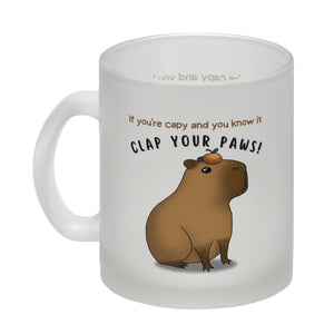 If you´re capy and you know it clap your paws Capybara Kaffeebecher