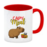 Capy Meal Fast Food Kaffeebecher mit niedlichem Capybara