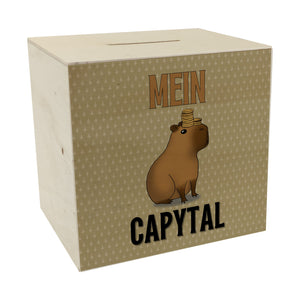 Mein Capytal Spardose mit witzigem Capybara
