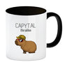 Capytal BraRa Kaffeebecher mit rappendem Capibara