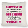 Kissen mit Spruch Mama ich habe versucht das beste Geschenk zu finden