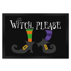 Hexen Fußmatte in 35x50 cm mit Spruch- Witch, please