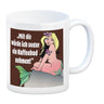 Kaffeebad mit Meerjungfrau Kaffeebecher in pink