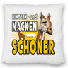 Giraffen Kissen mit Spruch Hintern- und Nackenschoner