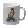 Otter Kaffeebecher mit niedlichem Fischotter