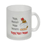 Huhn Kaffeebecher mit Spruch Eier sucht man nicht Eier hat man