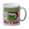 Mimimi Weihnachtsmuffel Kaffeebecher mit Spruch Halt's Maul