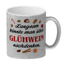 Glühwein Kaffeebecher mit Spruch Zeit für Glühwein