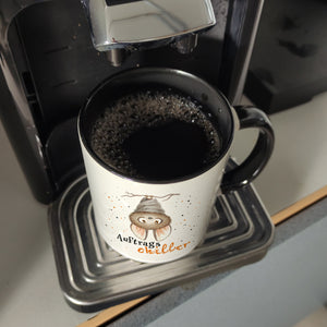 Auftragschiller Kaffeebecher mit Fledermaus