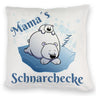 Mamas Schnarchecke Eisbär Kissen