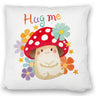 Hug me Kissen mit Fliegenpilz und Blumen