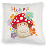 Hug me Kissen mit Fliegenpilz und Blumen