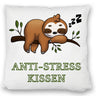 Anti-Stress Kissen mit schlafendem Faultier